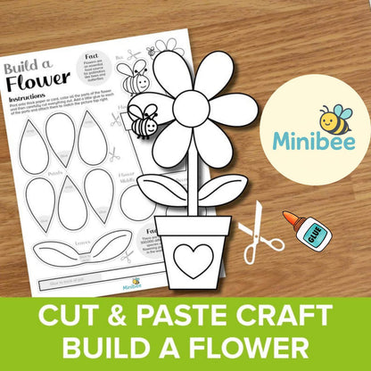 Minibee Paper Zoo | 10 Printable Animal Crafts for kids